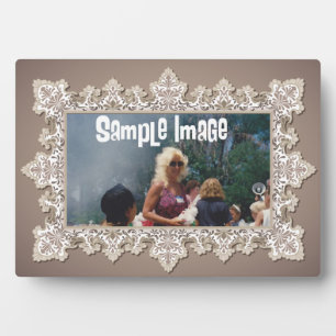 Vintage Lace Art Plaque