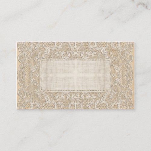 Vintage Lace Business Card