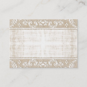 Vintage Lace Business Card