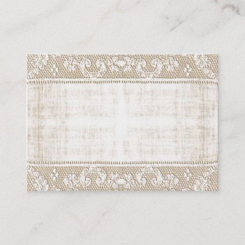 Vintage Lace Business Card