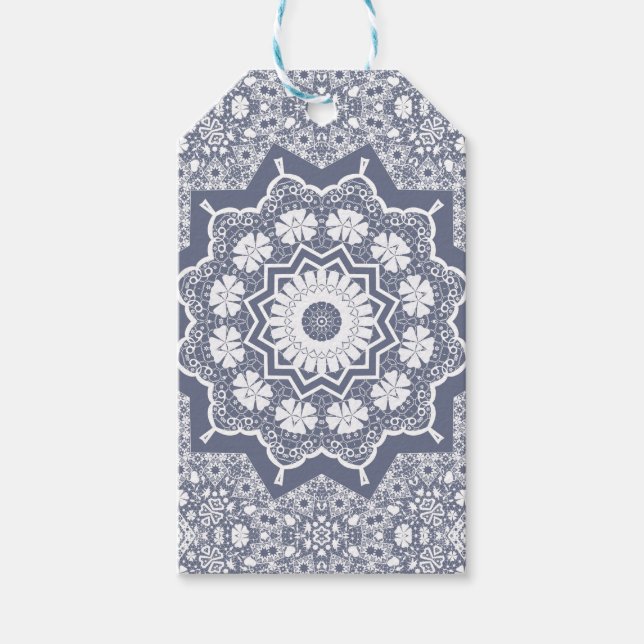 Vintage lace gift tags (Front)