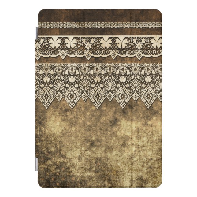 Vintage lace iPad pro cover (Front)