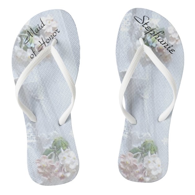 maid of honor flip flops