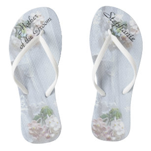 Mother of the Groom or Bride Flip Flops Wedding Sandals