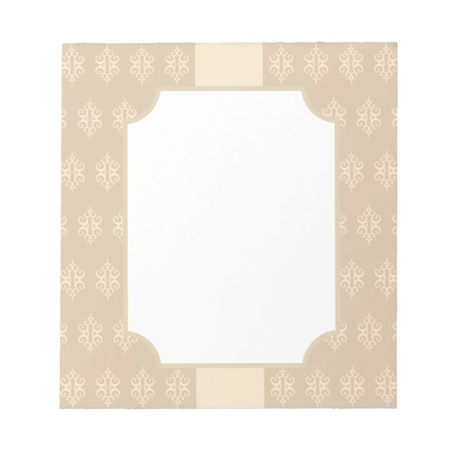 Vintage Lace Notepad (Front)