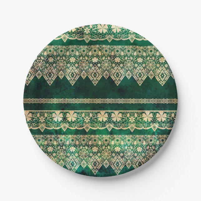 Vintage lace paper plates (Front)