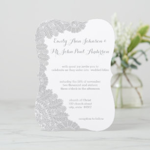 Vintage Lace Wedding Invitations