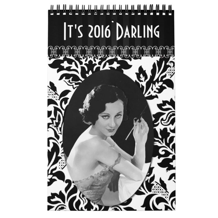 Vintage Ladies Calendar