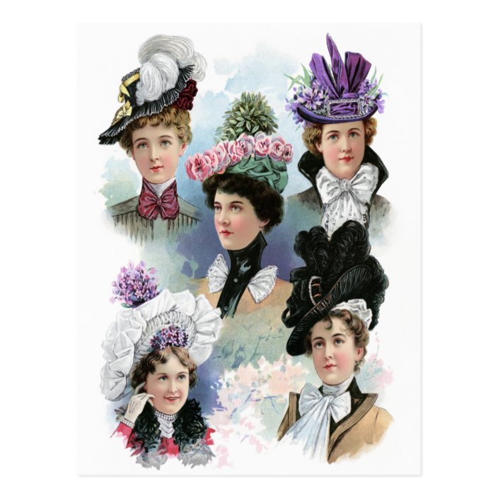 victorian ladies hats