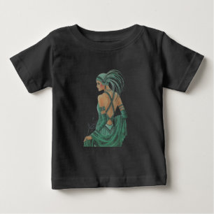 Vintage Ladies Going Green Art Print Baby T-Shirt