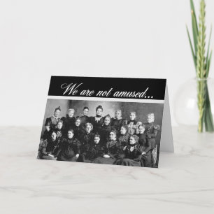 Vintage Ladies' Group Happy Birthday Humor Card