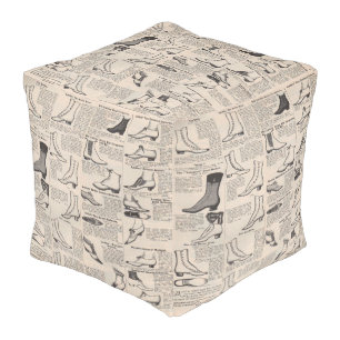 Vintage Ladies' Shoes Catalog - 1900s Fashion Pouf