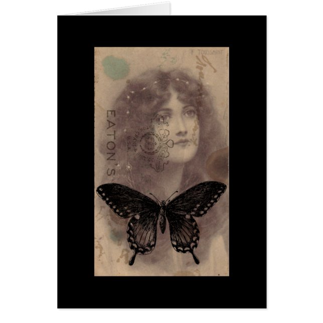 Vintage Lady Collage Cards (Front)