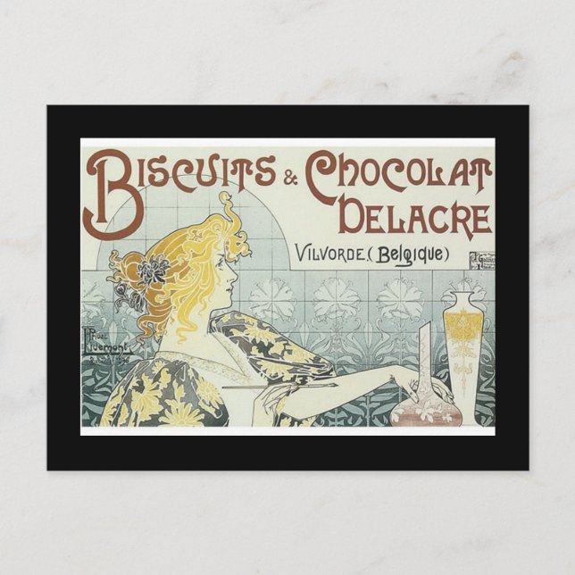 Vintage Lady Postcard (Front)