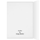 Vintage Lady with Flower by George Barbier (Inside (Left))