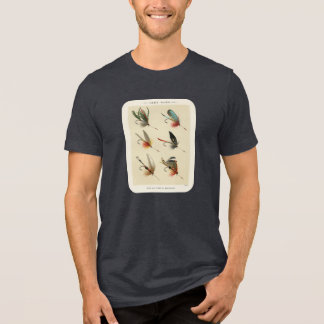 Vintage Lake Flies Illustration Tri-Blend Shirt