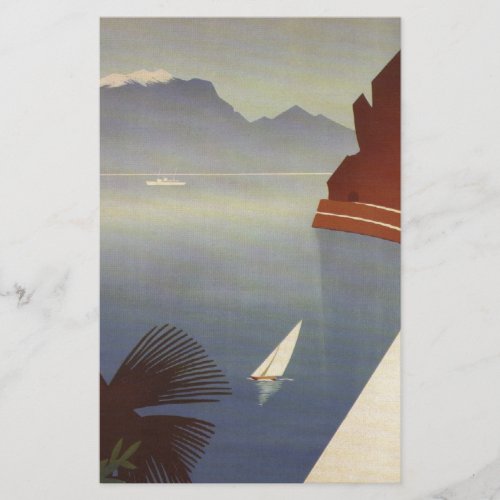 Vintage Lake Garda Riva Torbole Italy Tourism Stationery