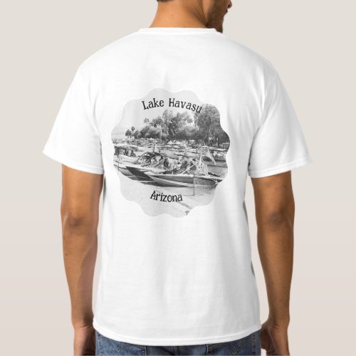 Vintage Lake Havasu Channel   T_Shirt