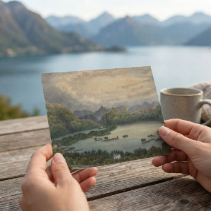 Vintage Lake of Killarney Holiday Postcard