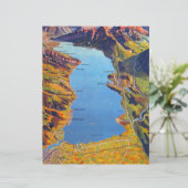 Vintage Lake of Thun Switzerland Travel (Standing Front)