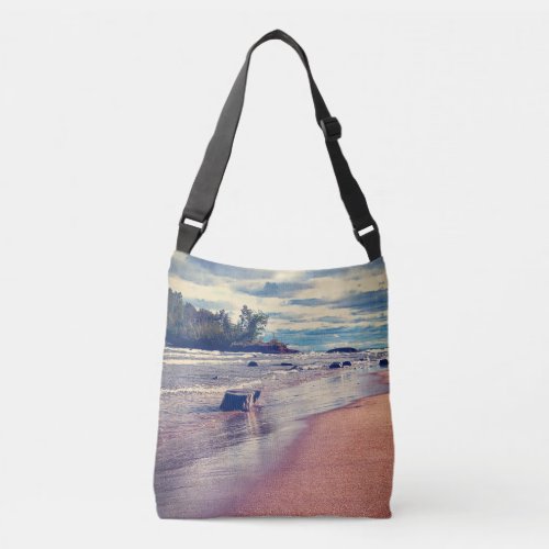 Vintage Lake Superior Crossbody Bag
