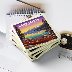 Vintage Lake Tahoe California Nevada Magnet