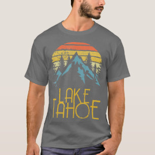Vintage Lake Tahoe California Nevada Retro T-Shirt