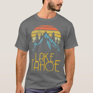 Vintage Lake Tahoe California Nevada Retro T-Shirt