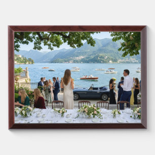 Vintage Lakeside Gala Sophisticated Italian Summ Award Plaque