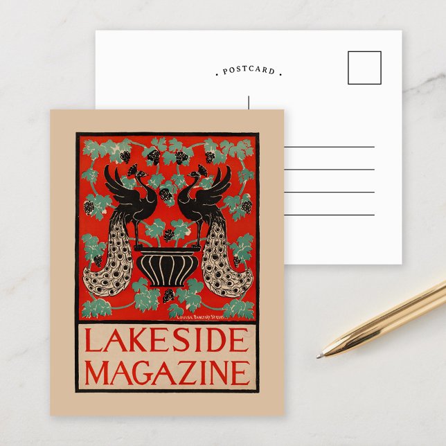 Vintage Lakeside Magazine Postcard (Creator Uploaded)