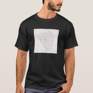Vintage Lancaster County PA Map 1981 T-Shirt