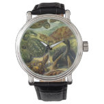 Vintage Land Tortoise Sea Turtles by Ernst Haeckel Watch