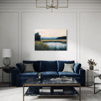 Vintage Landscape Artwork | Whispers of Nature Canvas Print