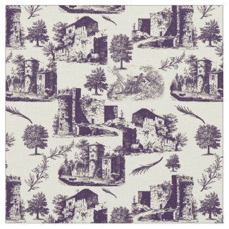 Vintage Landscape Toile