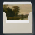 Vintage Landscape Wedding Envelope<br><div class="desc">Vintage landscape wedding envelope featuring a romantic countryside painting with a soft fine art look—perfect for elegant,  estate,  or European-inspired weddings. A timeless envelope design that elevates your invitation suite and creates a polished first impression before it’s even opened.</div>