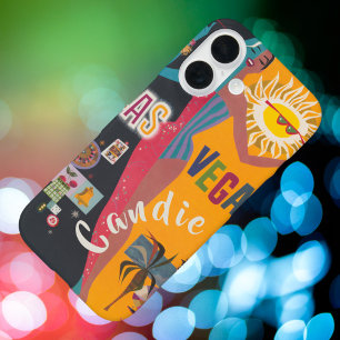 Vintage Las Vegas Bachelorette Weekend Party  iPhone 16 Case