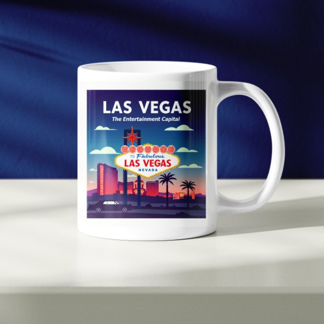 Vintage Las Vegas Nevada Coffee Mug (Creator Uploaded)