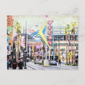 Vintage Las Vegas Postcard by camcguire at Zazzle