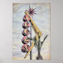 Vintage Las Vegas Poster
