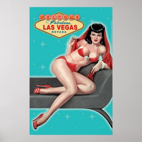 Vintage Las Vegas Poster