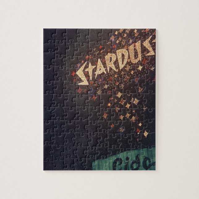 Vintage Las Vegas Stardust Hotel Jigsaw Puzzle (Vertical)
