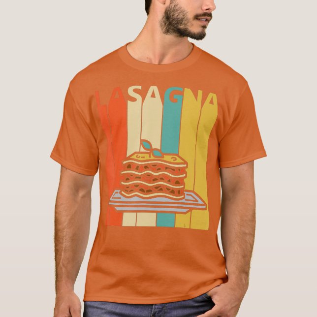 Vintage Lasagna T-Shirt (Front)