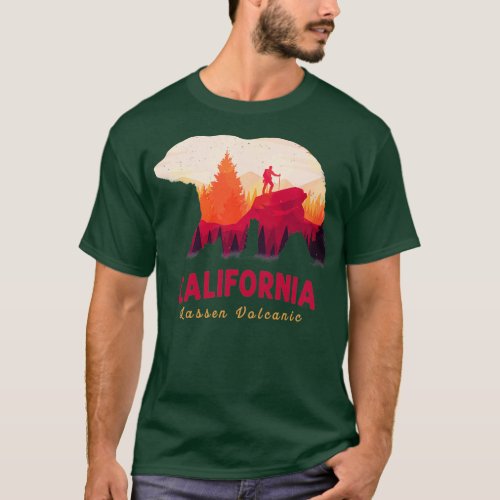 Vintage Lassen Volcanic National Park California 1 T_Shirt