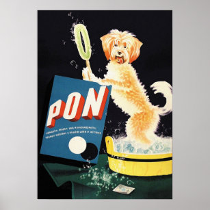Vintage Laundry Advertising Poster