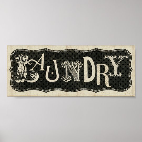 vintage laundry signs for sale