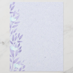 Vintage lavender border