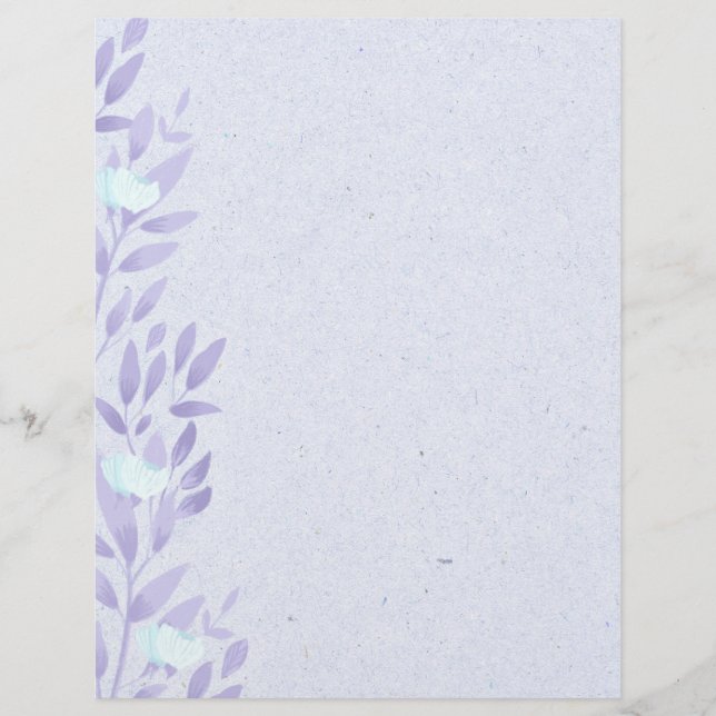 Vintage lavender border (Front)