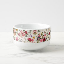 Vintage Lavender Floral Pattern Soft Purple Flower