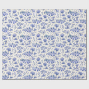vintage lavender wrapping paper