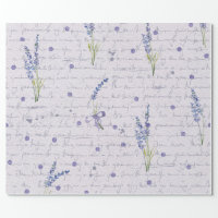 Lavender wrapping clearance paper